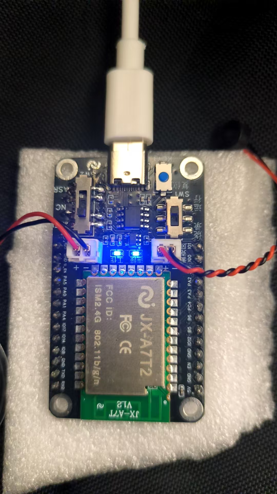 JX-A7T2模块工作状态