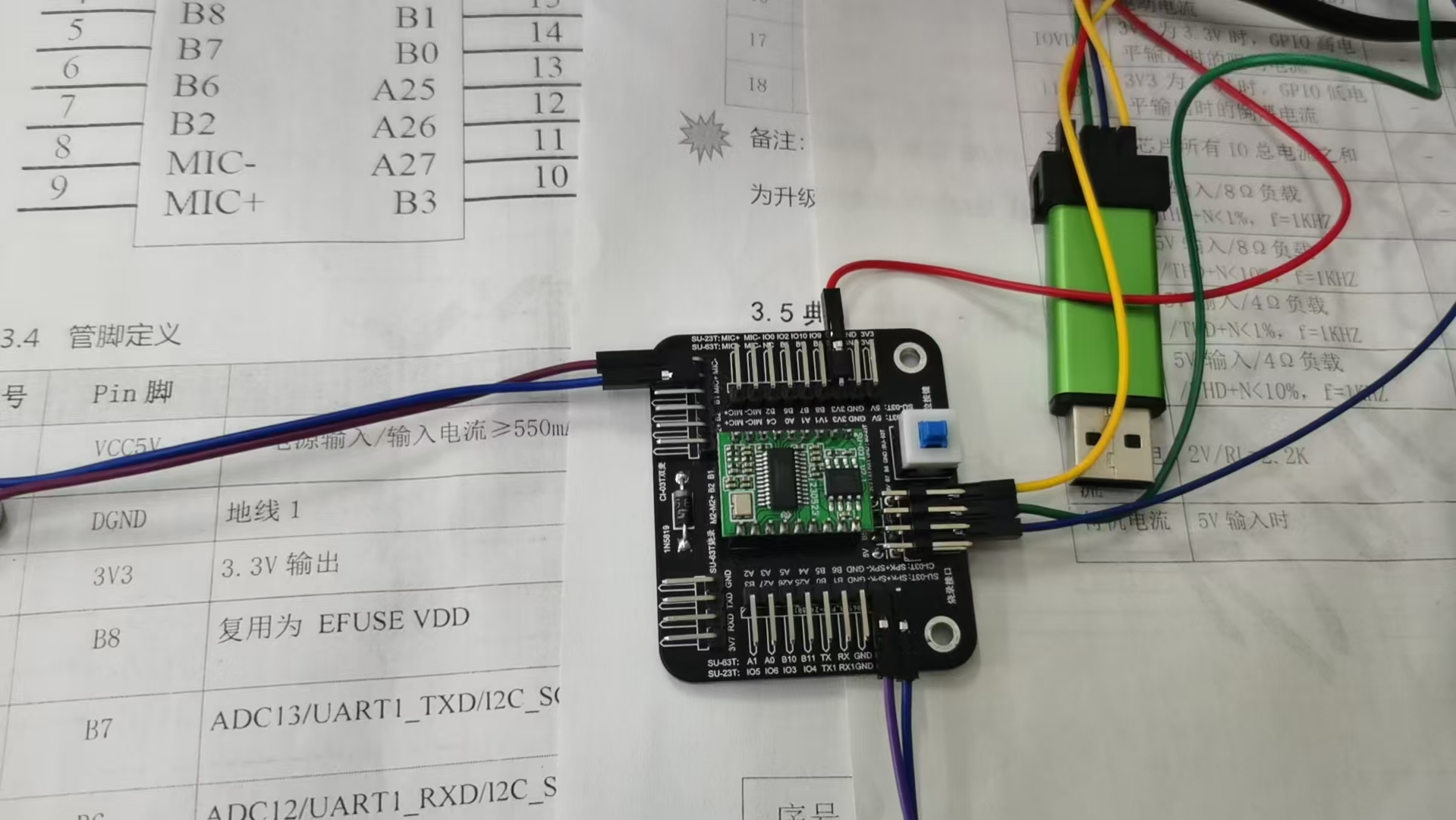 模块连接示意图