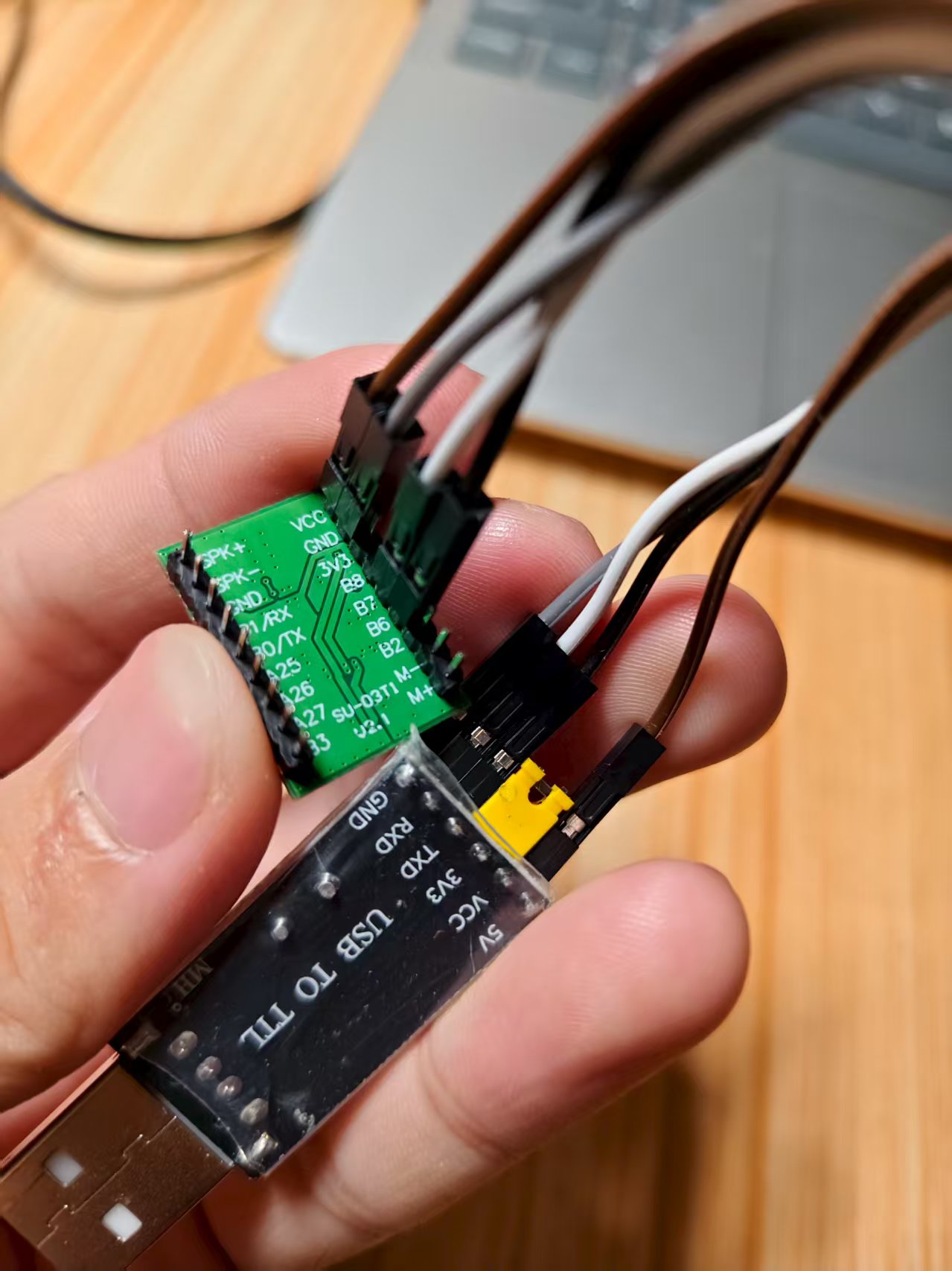 杜邦线连接示例