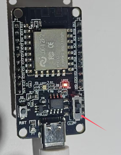 JX-12F开发板开关