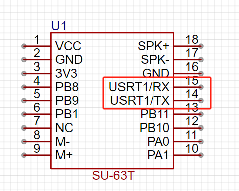 SU-63T错误引脚标识