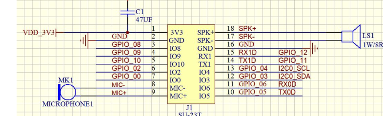 SU-03T模块引脚图