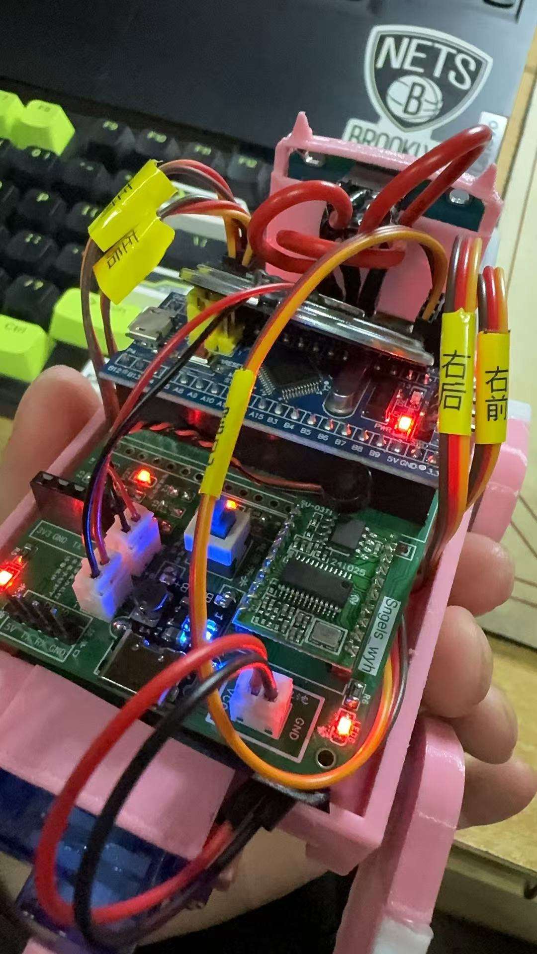 使用粗线材连接的CI-03T1模块