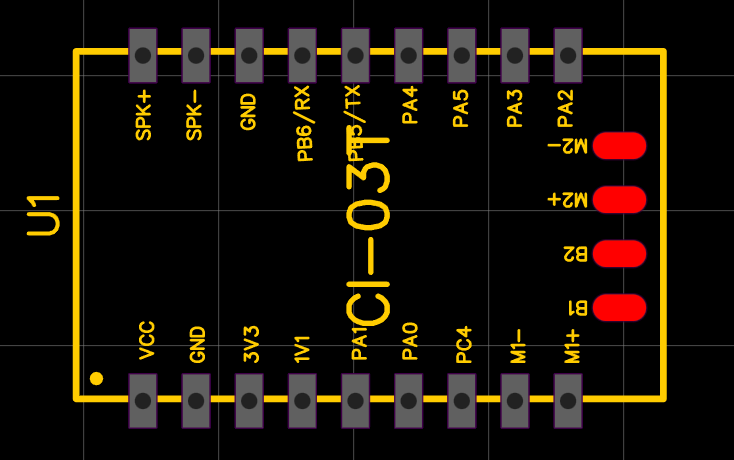 CI-03T模块原理图
