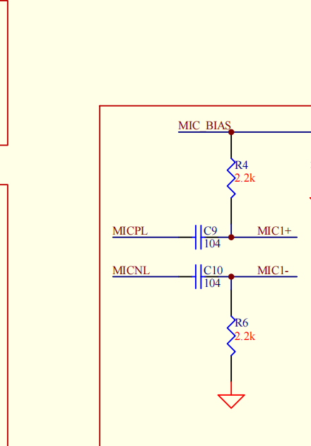 双麦克风接线电路图