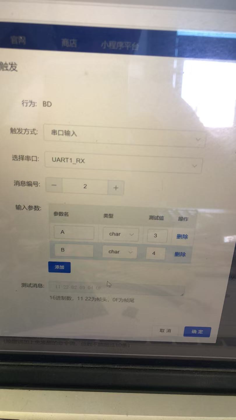 不同参数配置示例