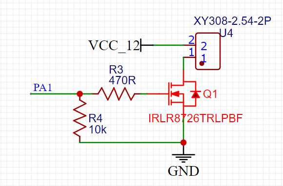 继电器控制电路