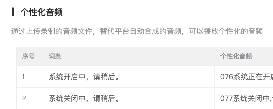 个性化音频配置界面